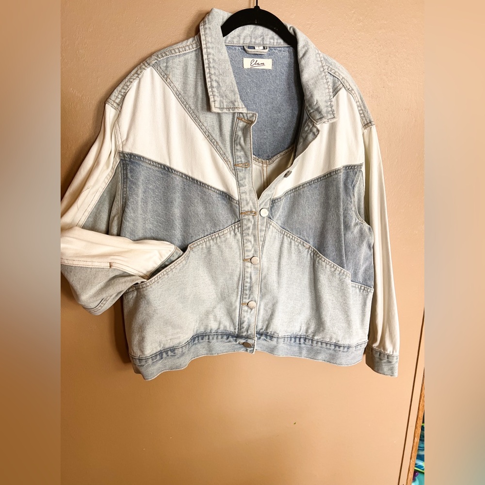 Elan Two-Tone Jean Jacket